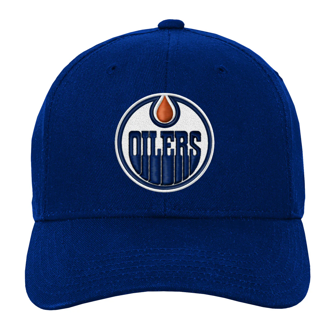 NHL Branded Youth Edmonton Oilers Flex Hat - Image 2