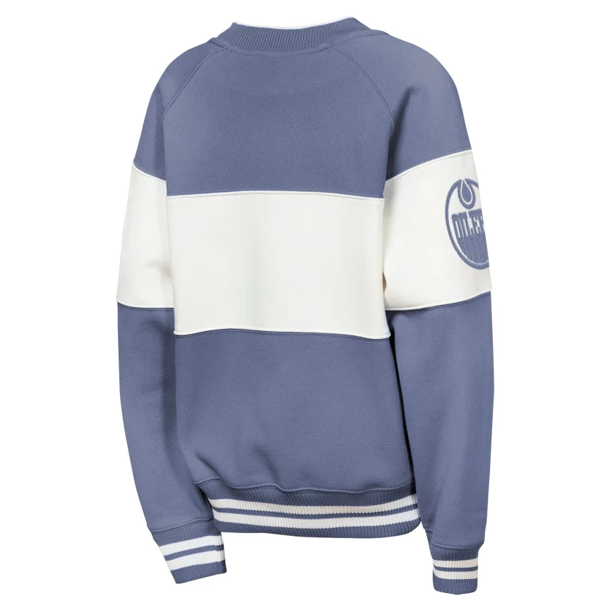 NHL Branded Youth Edmonton Oilers Puck Short Sweatshirt - Image 2