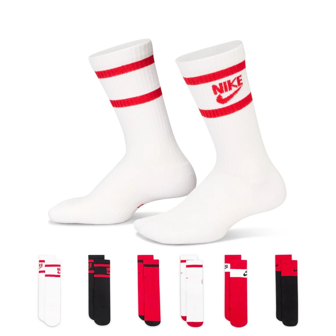 Nike Kids Everyday Crew Socks 6-Pack - Image 4