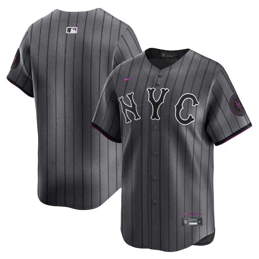 Nike Men's MLB New York Mets City Connect Jersey - Image 3