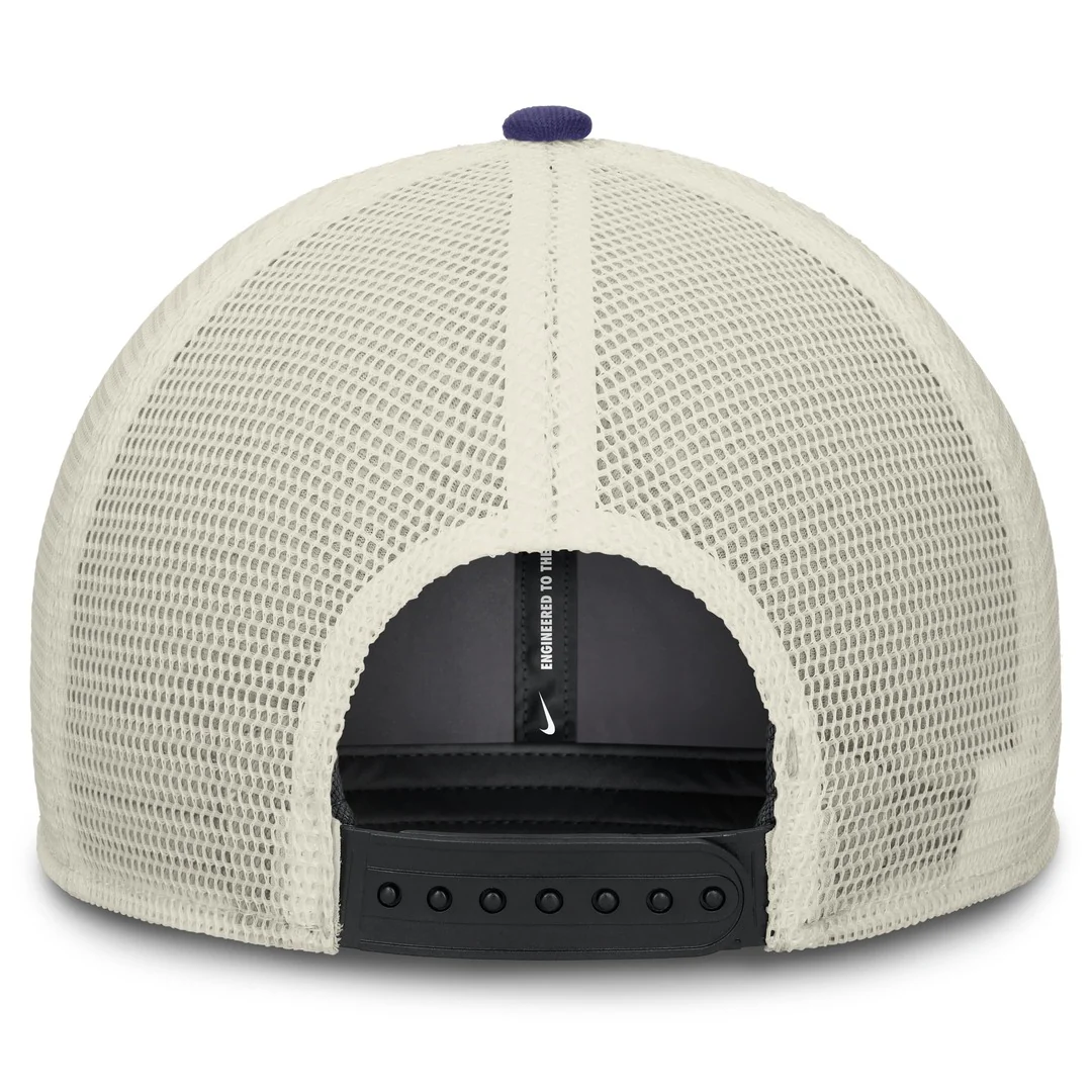 Nike Men's MLB Tampa Bay Rays Rise ST Adj Coop Trucker Cap - Image 2