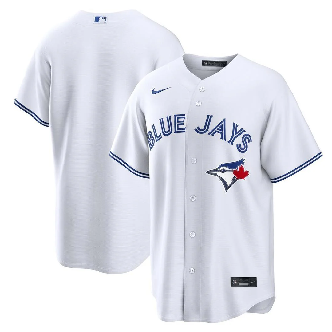 Nike Men's MLB Toronto Blue Jays Replica Home Jersey - Image 3