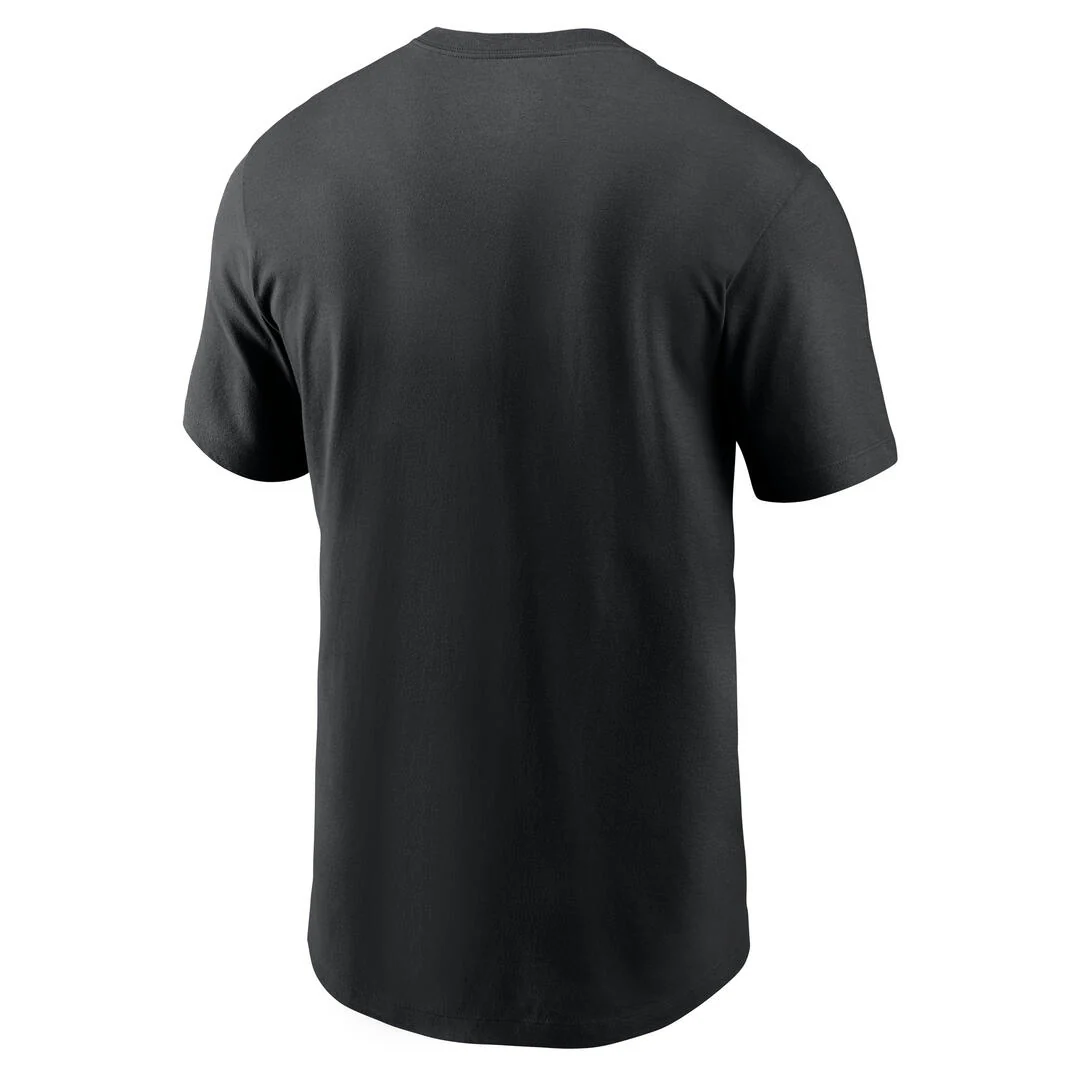 Nike Men's MLB Toronto Blue Jays Tonal Black T-Shirt - Image 2
