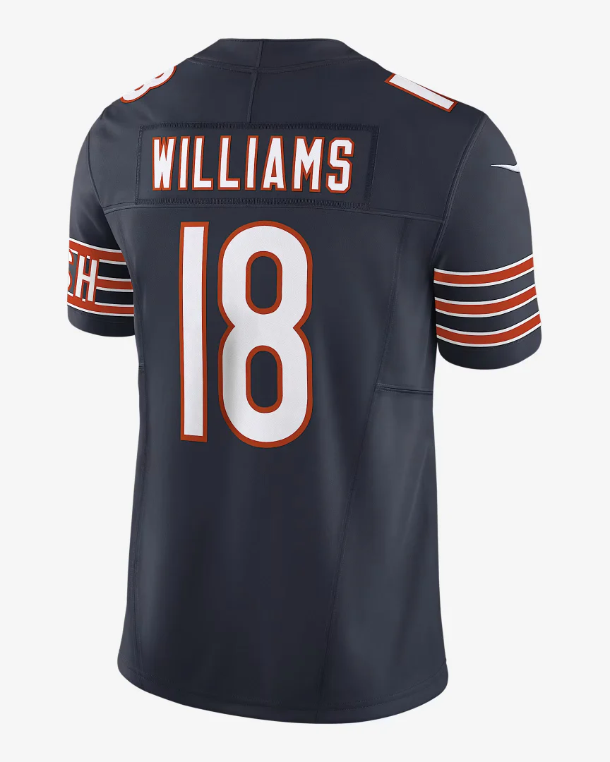 Nike Men's NFL Chicago Bears Caleb Williams Limited Jersey
