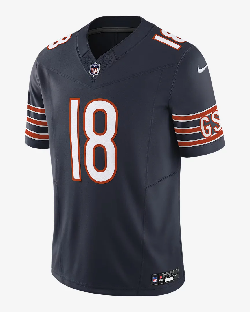 Nike Men's NFL Chicago Bears Caleb Williams Limited Jersey - Image 2