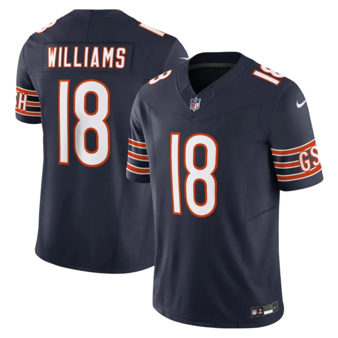 Nike Men's NFL Chicago Bears Caleb Williams Limited Jersey - Image 3