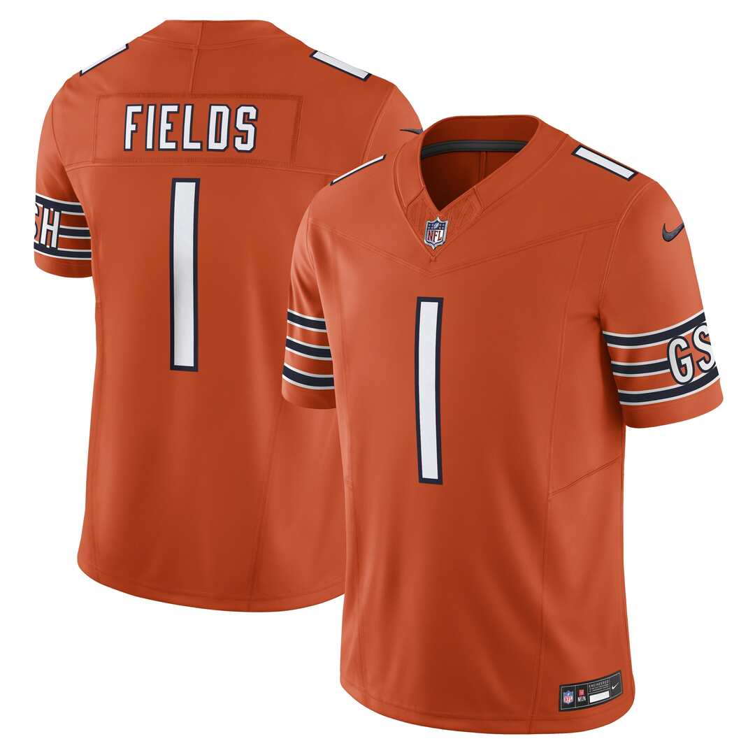 Nike Men's NFL Chicago Bears Justin Fields Limited Jersey - Image 3