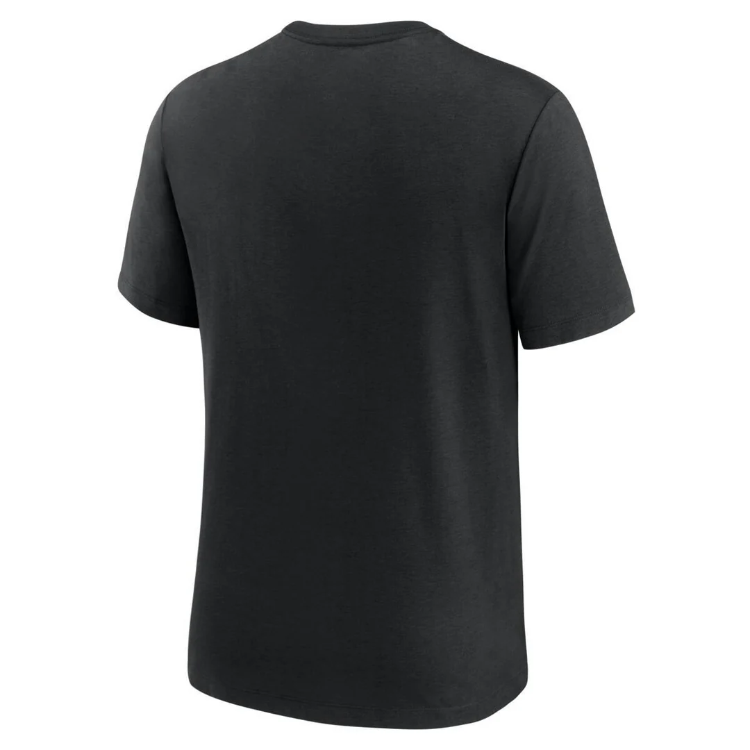 Nike Men's NFL Cincinnati Bengals Rewind Tri-Blend T-Shirt - Image 2
