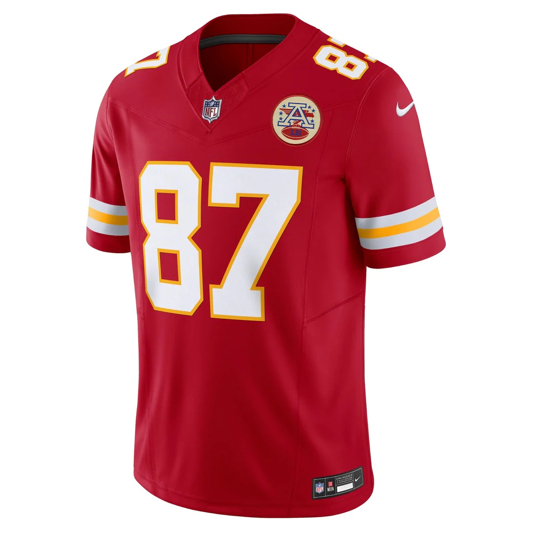 Nike Men's NFL Kansas City Chiefs Travis Kelce Limited Jersey - Image 2
