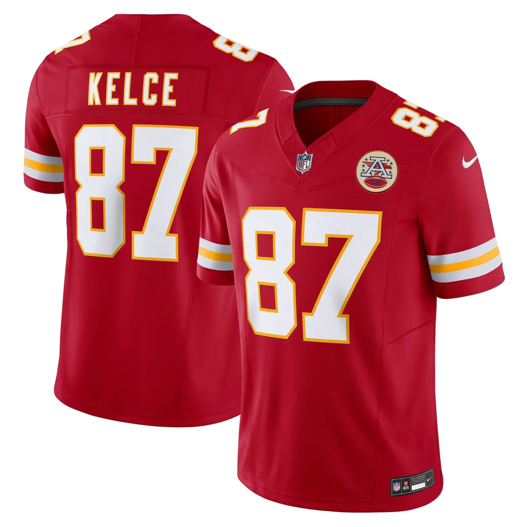 Nike Men's NFL Kansas City Chiefs Travis Kelce Limited Jersey - Image 3