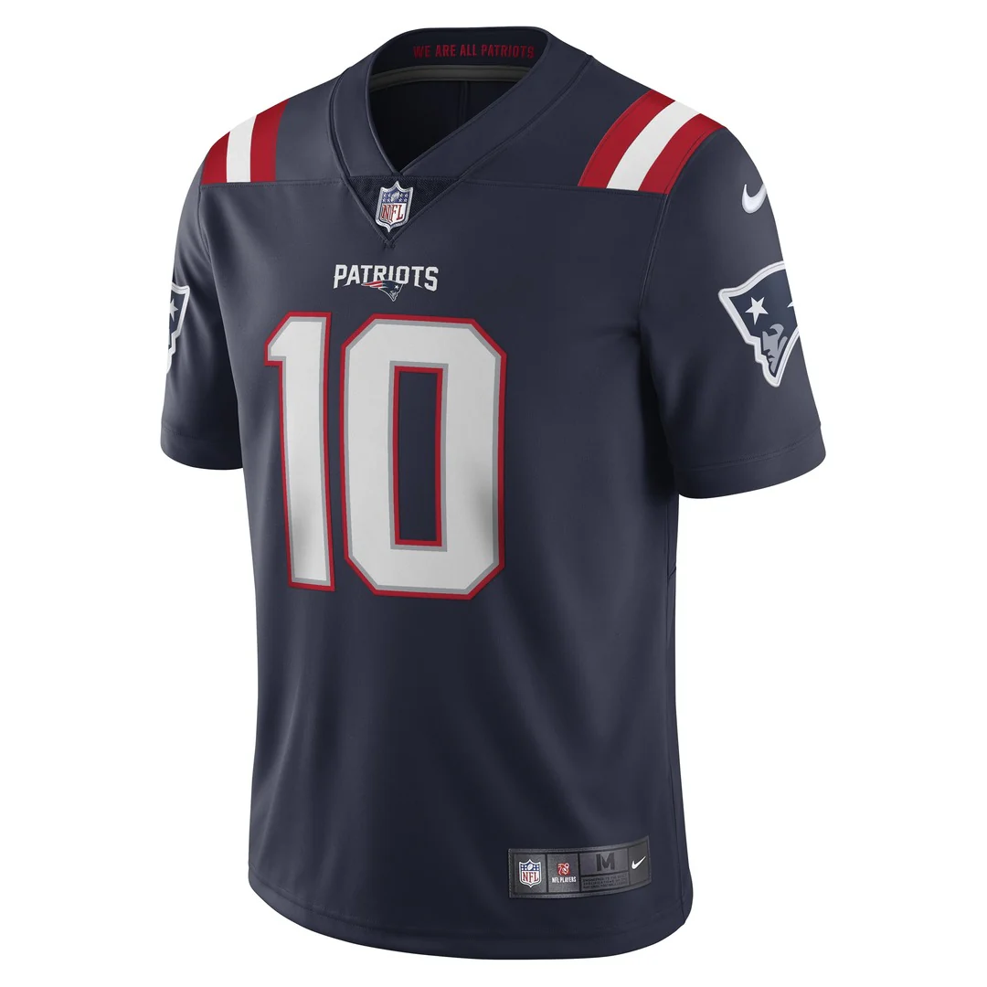 Nike Men's NFL New England Patriots Mac Jones Limited Jersey - Image 2