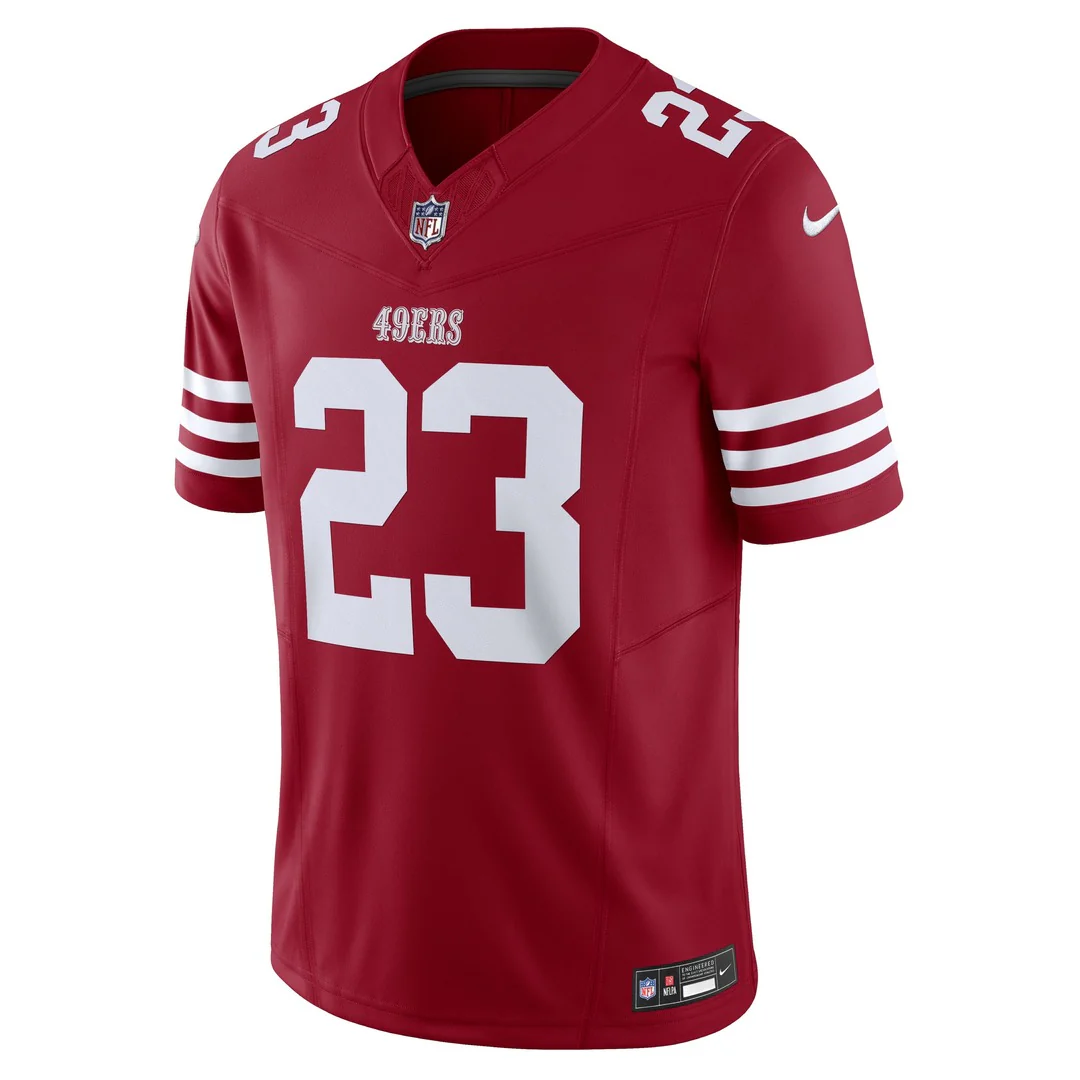 Nike Men's NFL San Francisco 49ers Christian McCaffrey Limited Jersey - Image 2