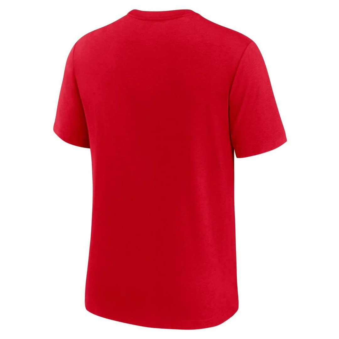 Nike Men's NFL San Francisco 49ers Rewind Tri-Blend T-Shirt - Image 2