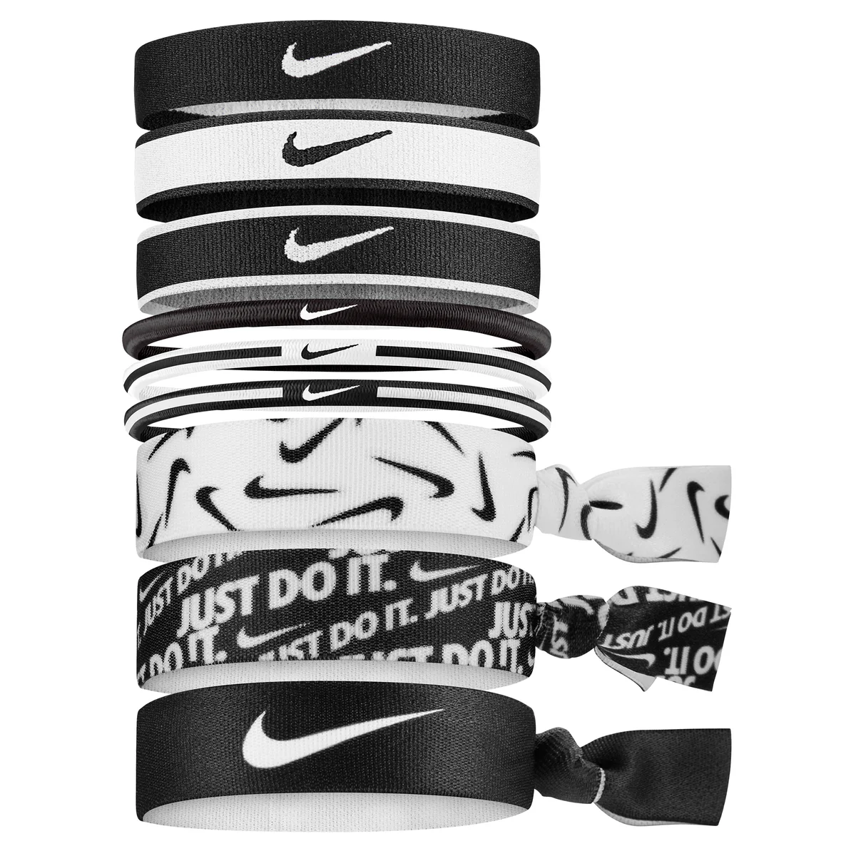 Nike Mixed Hairbands 9 Pack - Image 2
