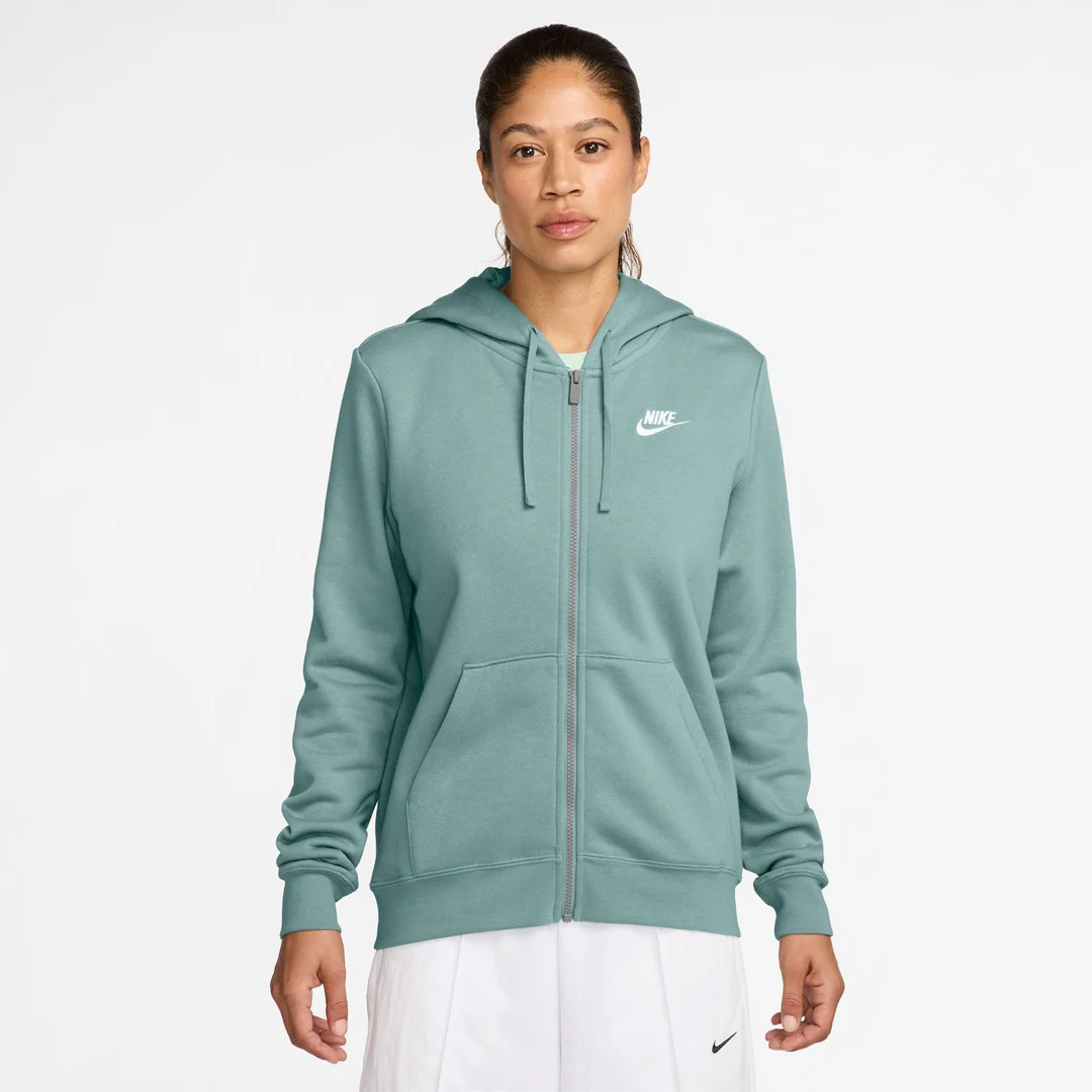 Nike Women's Club Fleece Full-Zip Hoodie - Image 3