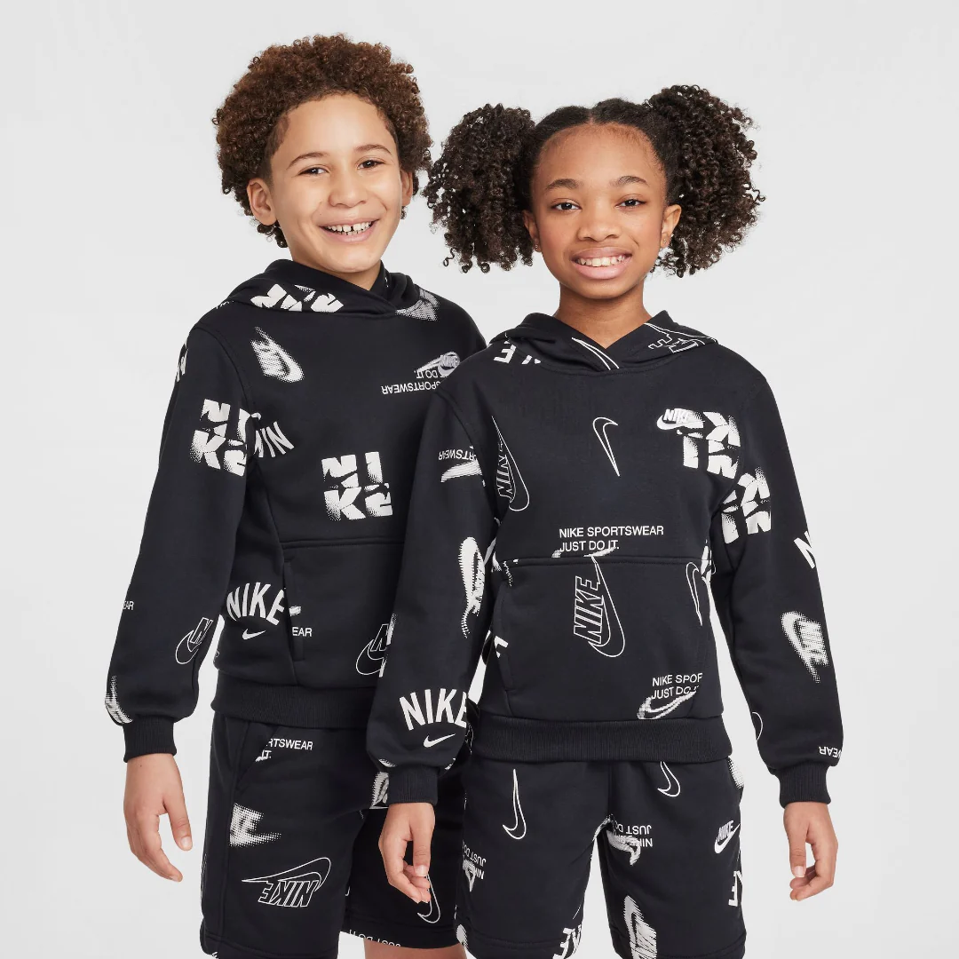 Nike Youth AOP French Terry Hoodie