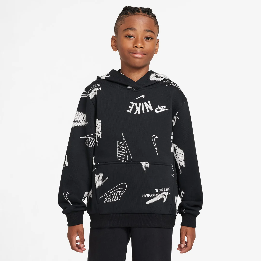 Nike Youth AOP French Terry Hoodie - Image 2