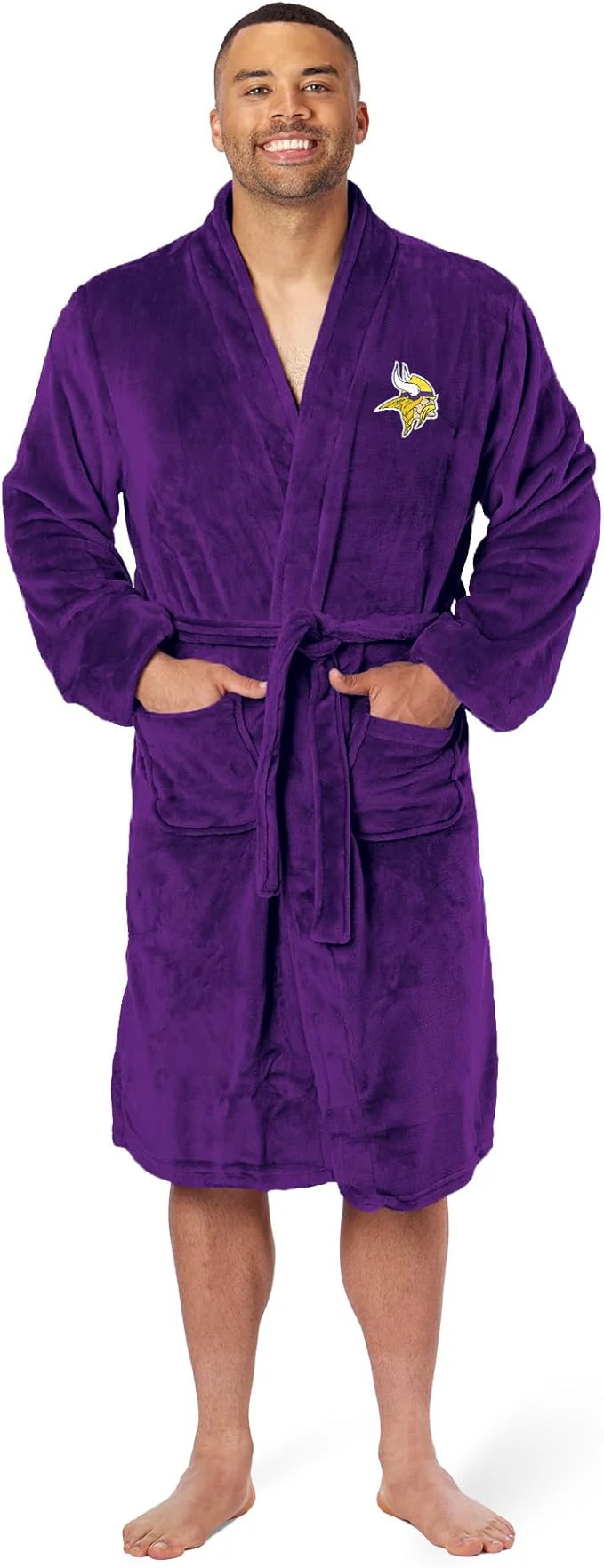 Northwest NFL Minnesota Vikings Silk Touch Bathrobe