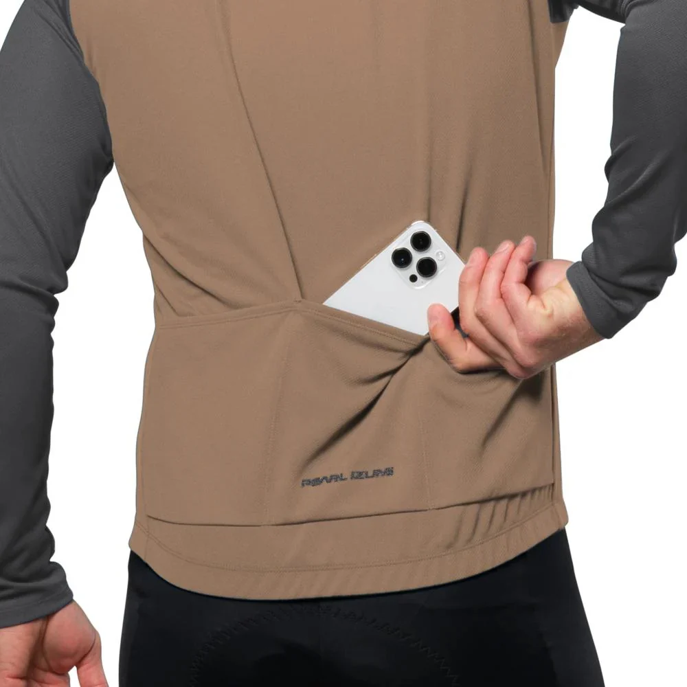 Pearl Izumi Men's Quest Long Sleeve Bike Jersey - Image 4