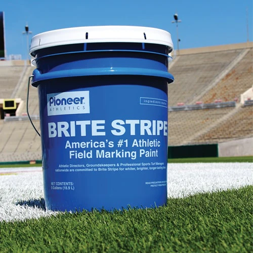 Pioneer Athletics 5 Gallon Brite Stripe Field Marking Paint Bucket - White - Image 2
