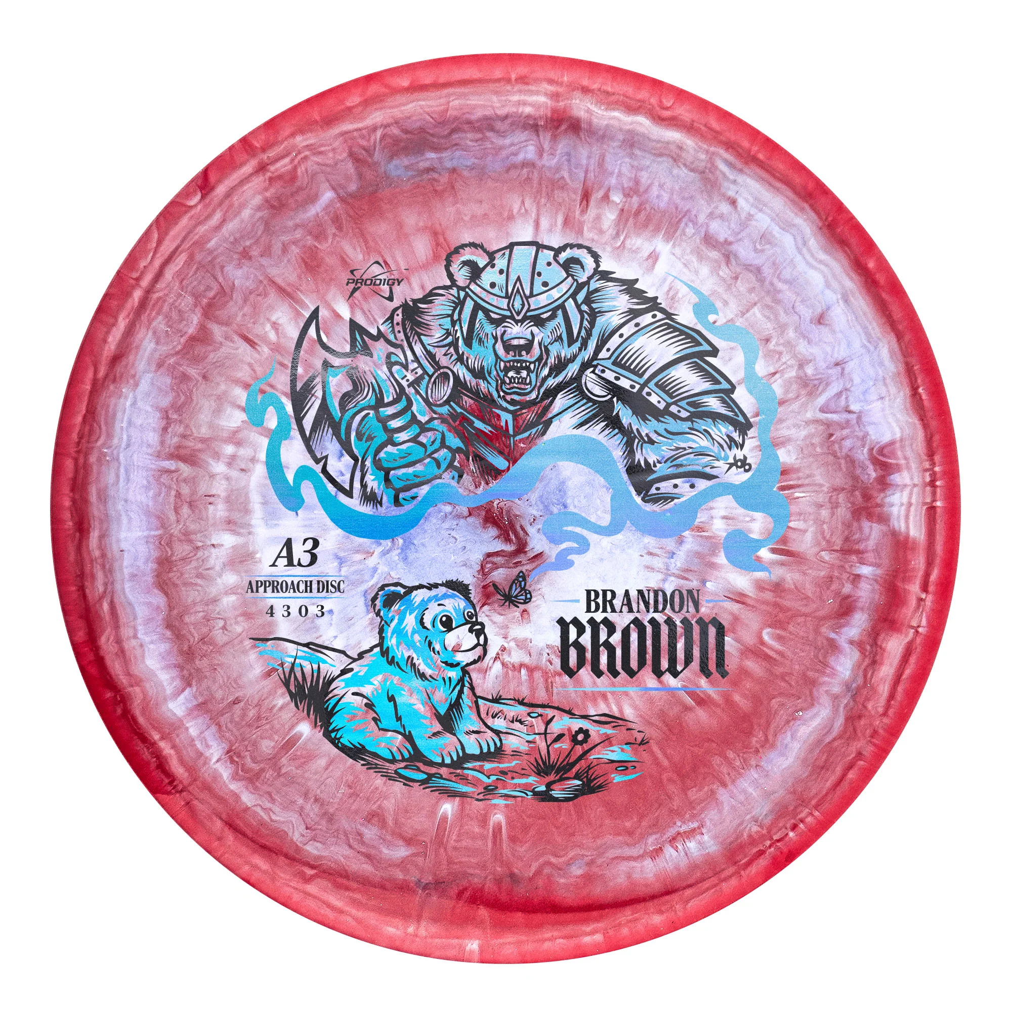 Prodigy A3 500 Spectrum Brandon Brown 2026 Signature Series Putt and Approach Golf Disc - Image 5