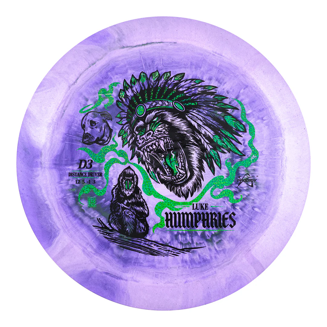 Prodigy D3 500 Spectrum Luke Humphries 2026 Signature Series Distance Driver Golf Disc - Image 5