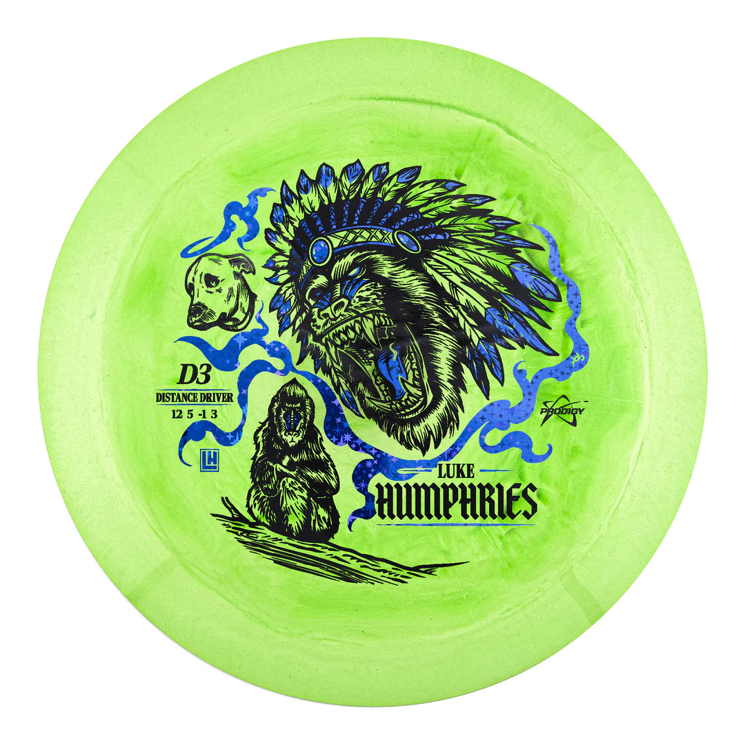 Prodigy D3 500 Spectrum Luke Humphries 2026 Signature Series Distance Driver Golf Disc - Image 6