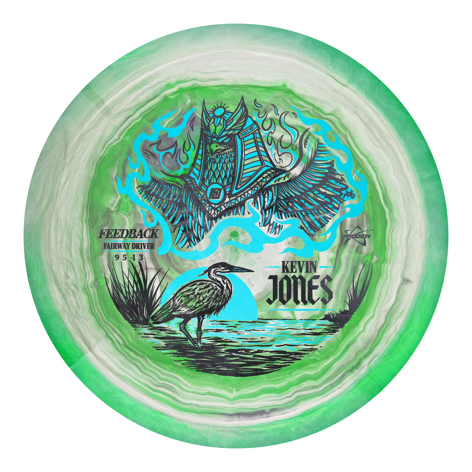 Prodigy Feedback 500 Spectrum Kevin Jones 2026 Signature Series Fairway Driver Golf Disc