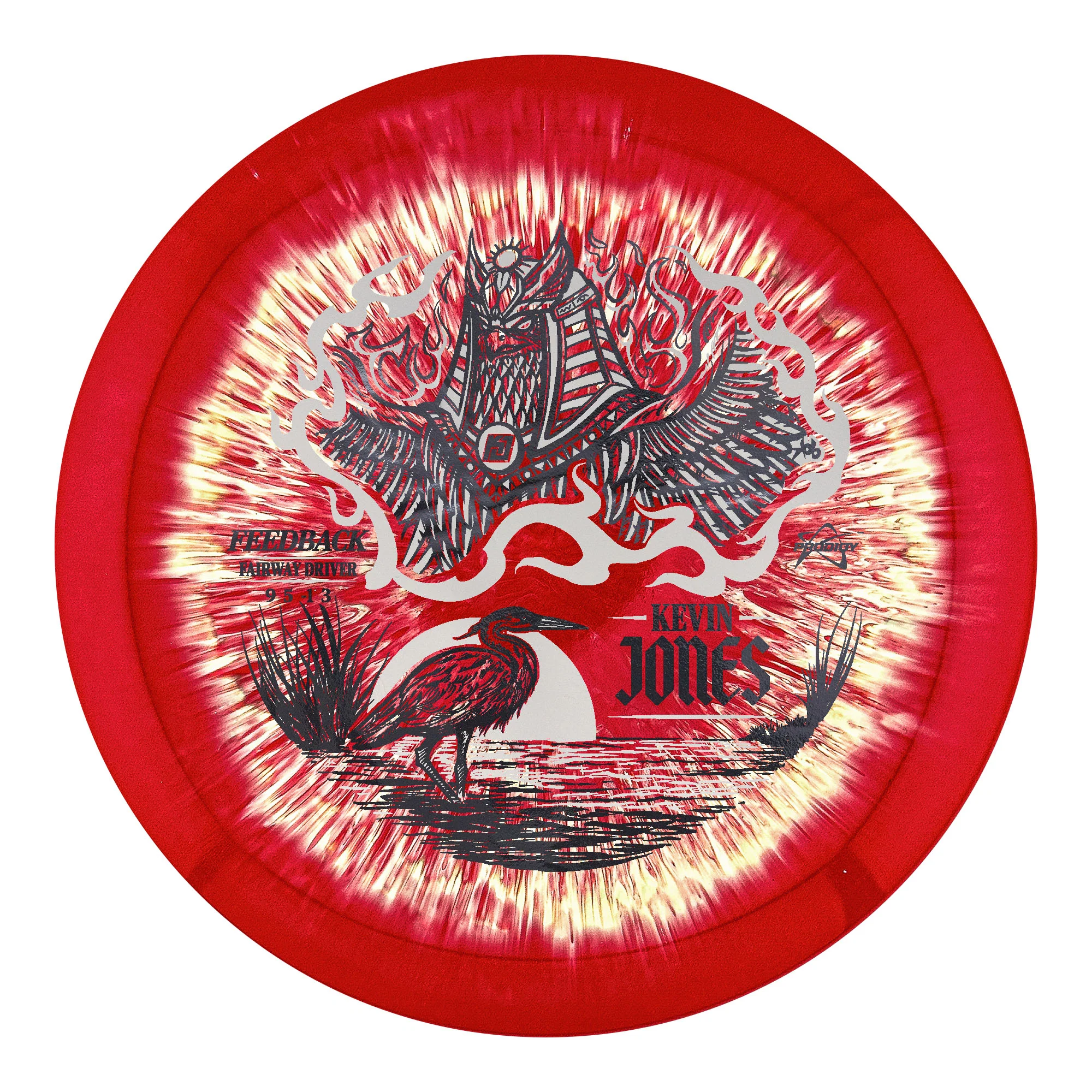 Prodigy Feedback 500 Spectrum Kevin Jones 2026 Signature Series Fairway Driver Golf Disc - Image 3