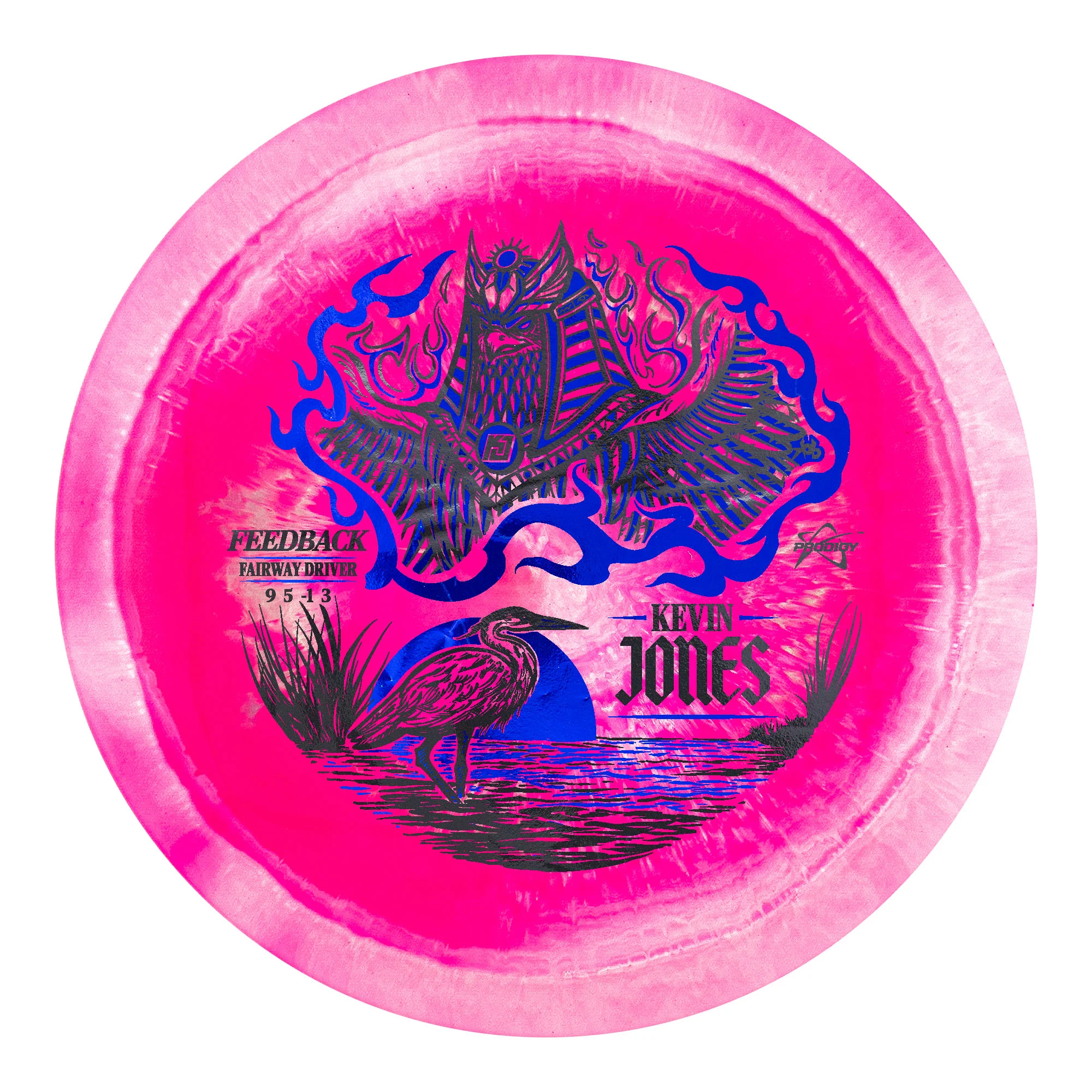 Prodigy Feedback 500 Spectrum Kevin Jones 2026 Signature Series Fairway Driver Golf Disc - Image 4