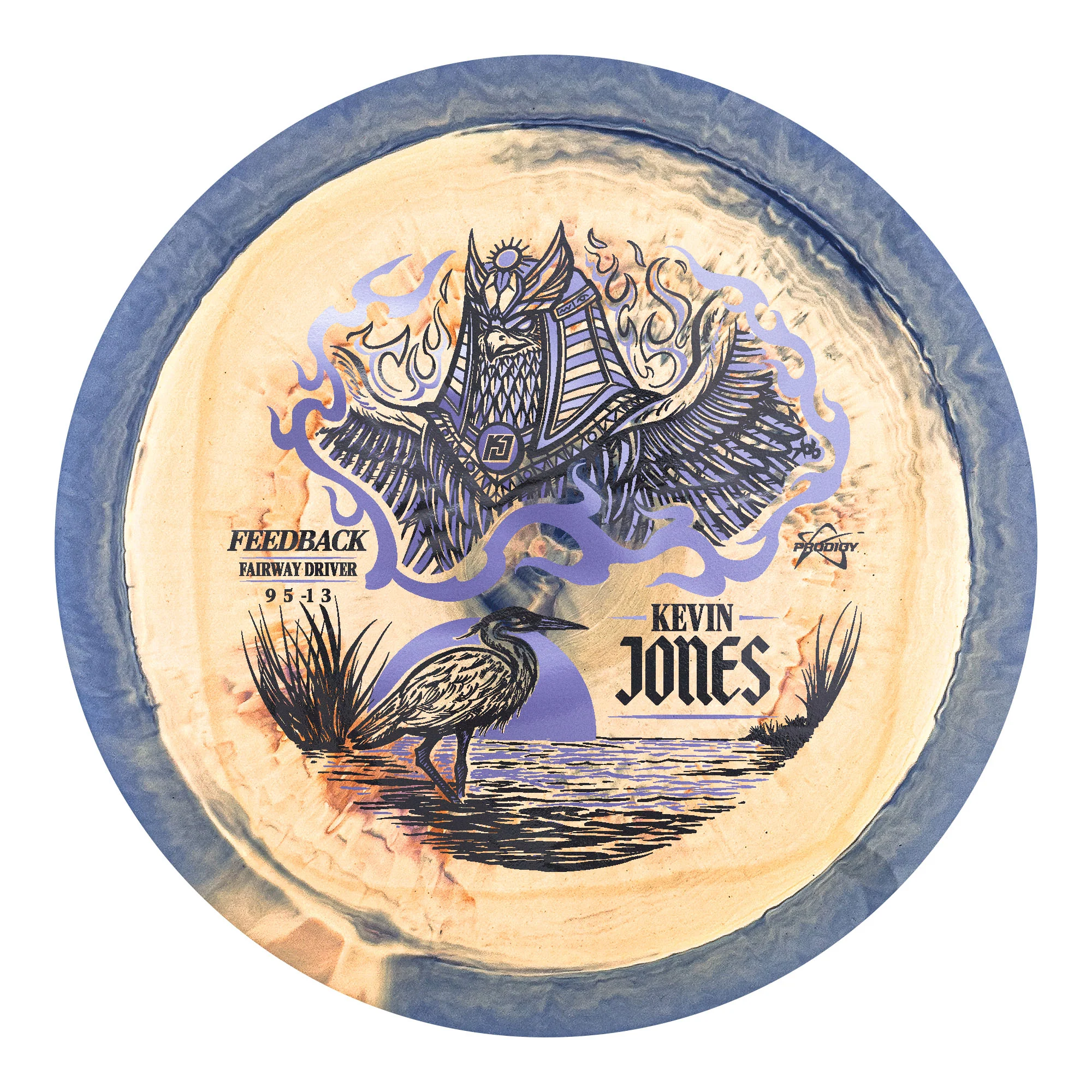 Prodigy Feedback 500 Spectrum Kevin Jones 2026 Signature Series Fairway Driver Golf Disc - Image 5