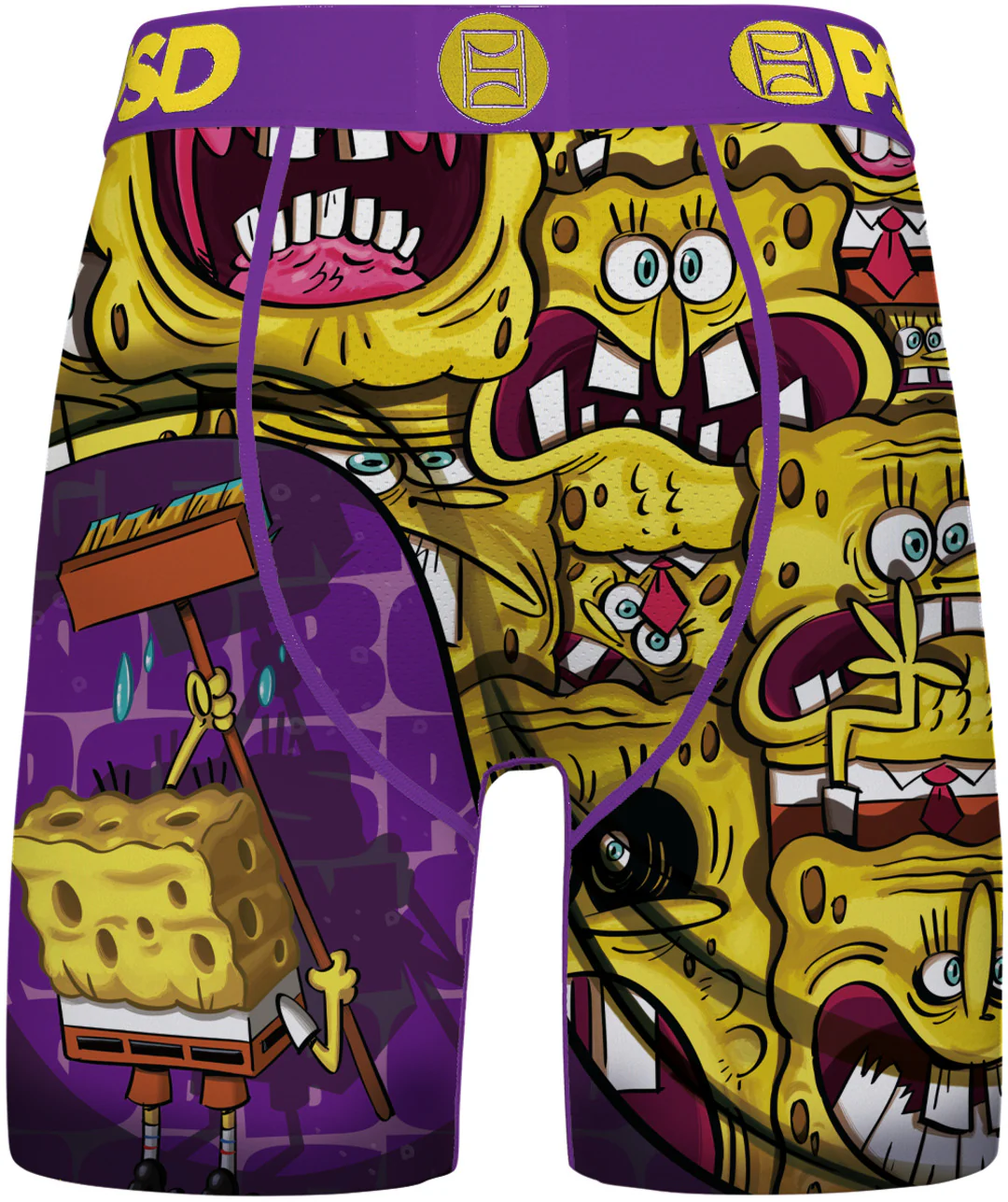 PSD SpongeBob Faces Boxer Briefs