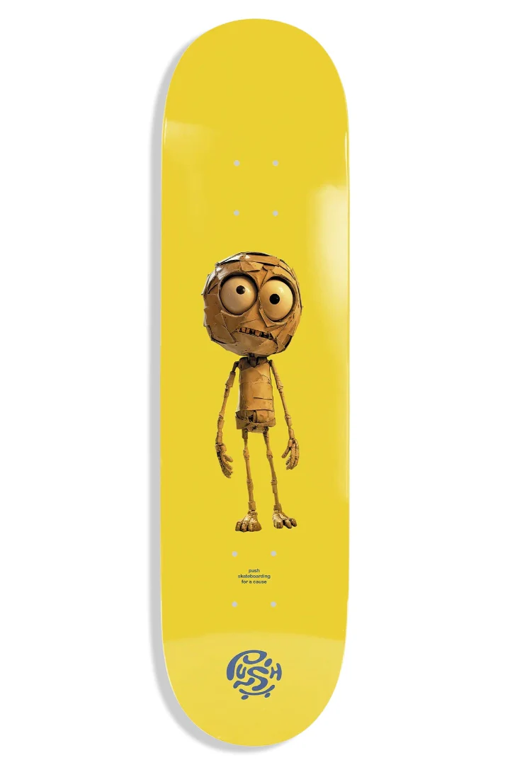 Push Plywood Guy Complete DIY Skateboard - Image 2