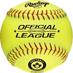 Rawlings 12" RFPBP12SYC .47 COR  Optic Softball Dozen