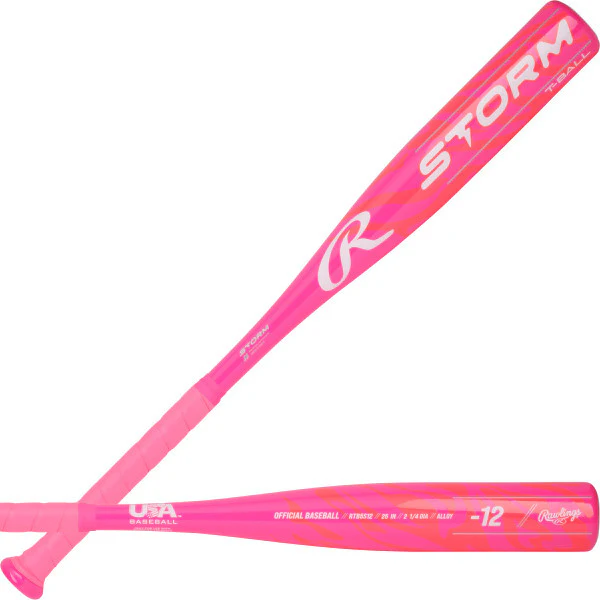 Rawlings -12 Storm USA Baseball T-Ball Bat