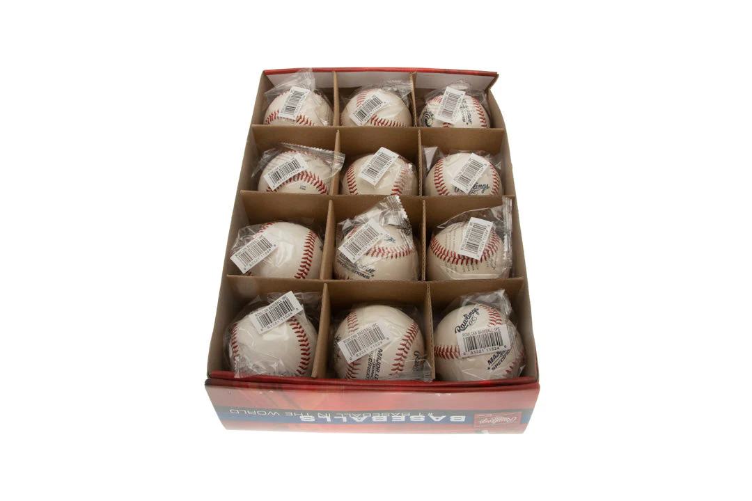 Rawlings 9" ROMLCAN Game Baseball-Dozen