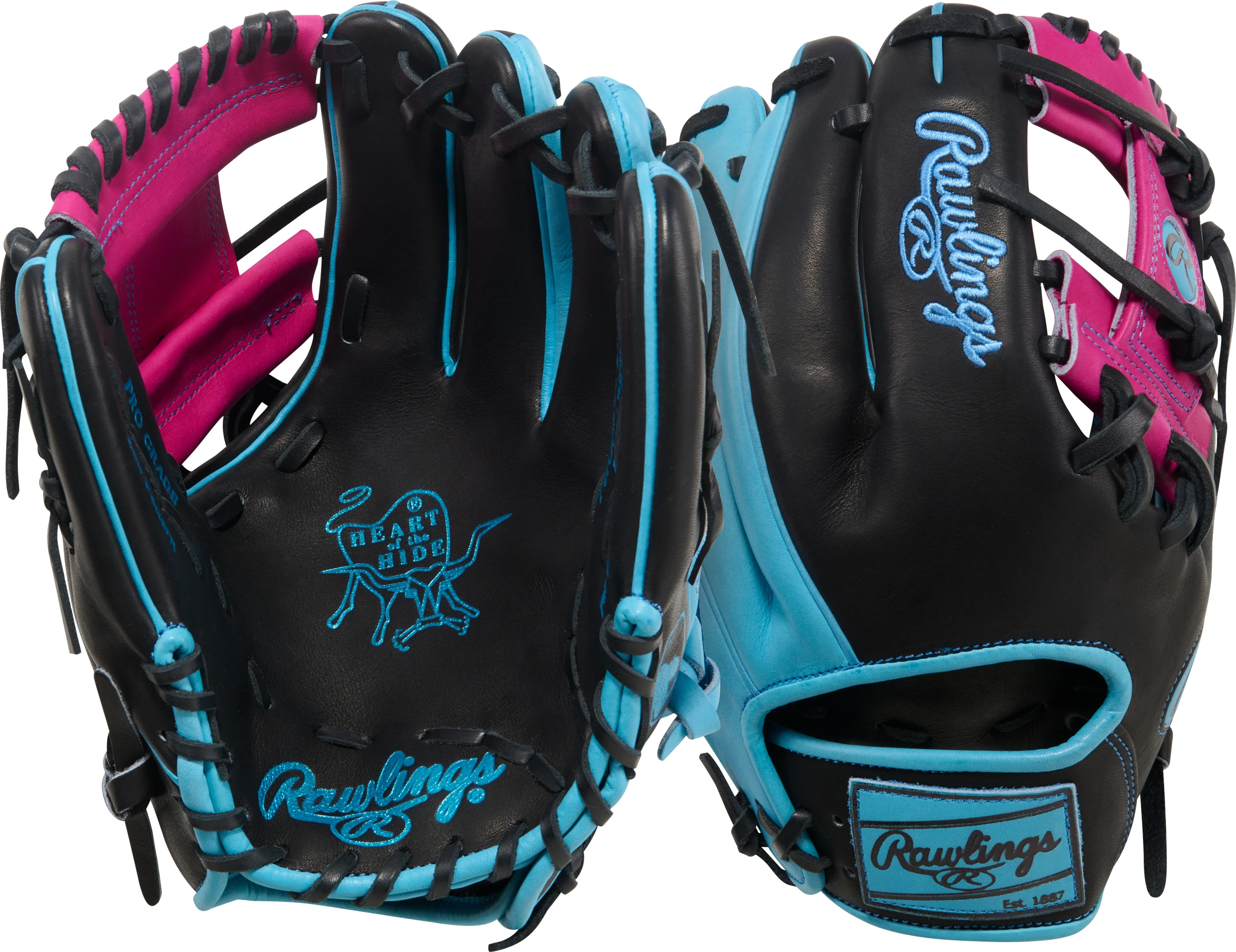 Rawlings Heart of the Hide PROR204-2BBE Spring Break Edition Baseball Glove