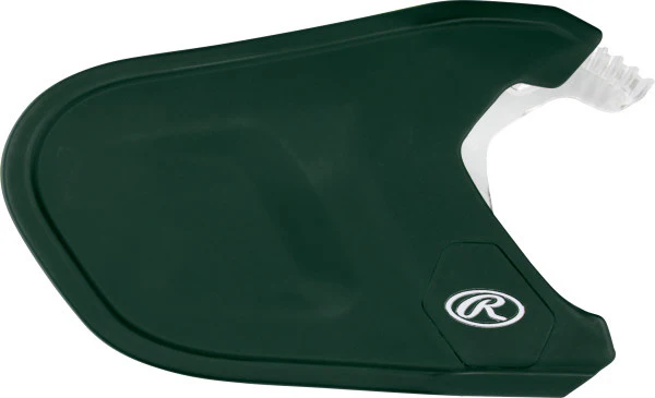 Rawlings Mach Batting Helmet Jaw Guard/Extender Matte - Image 3