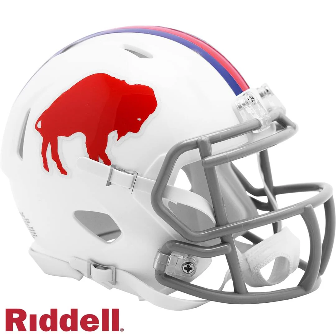 Riddell NFL Buffalo Bills Speed Mini Throwback Helmet 1965-1973