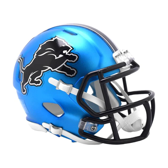 Riddell NFL Detroit Lions Speed Mini Alternate Helmet