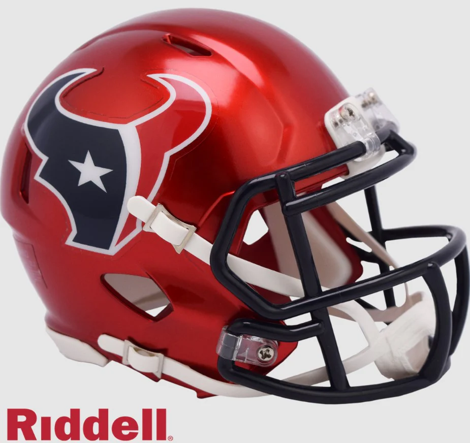 Riddell NFL Houston Texans Speed Mini Alternate Helmet