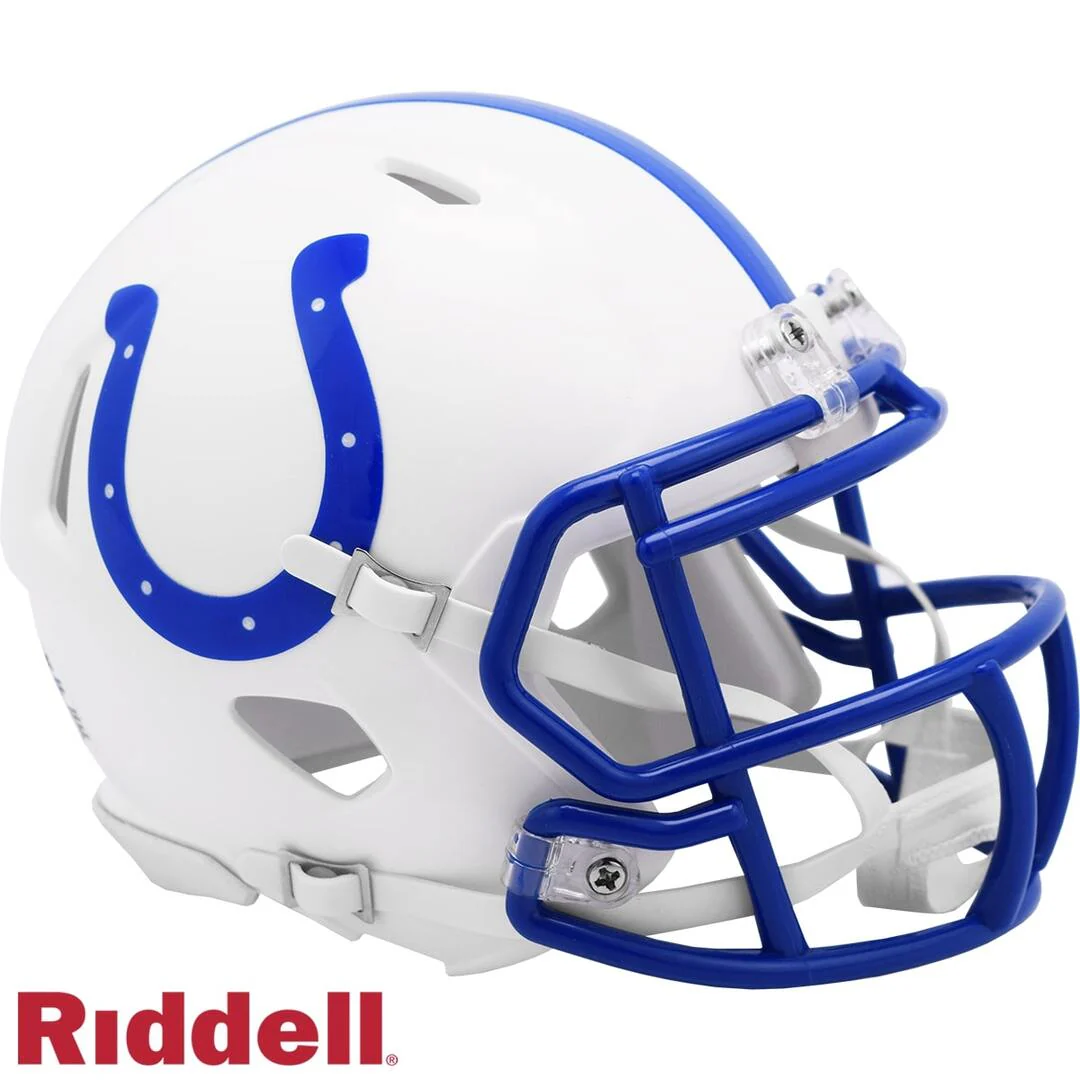 Riddell NFL Indianapolis Colts Speed Mini Throwback Helmet 1995-2003
