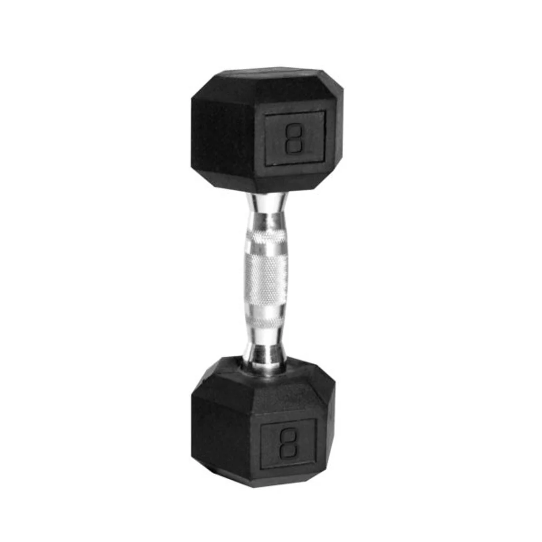 Rubber Hex Dumbbell - Image 5