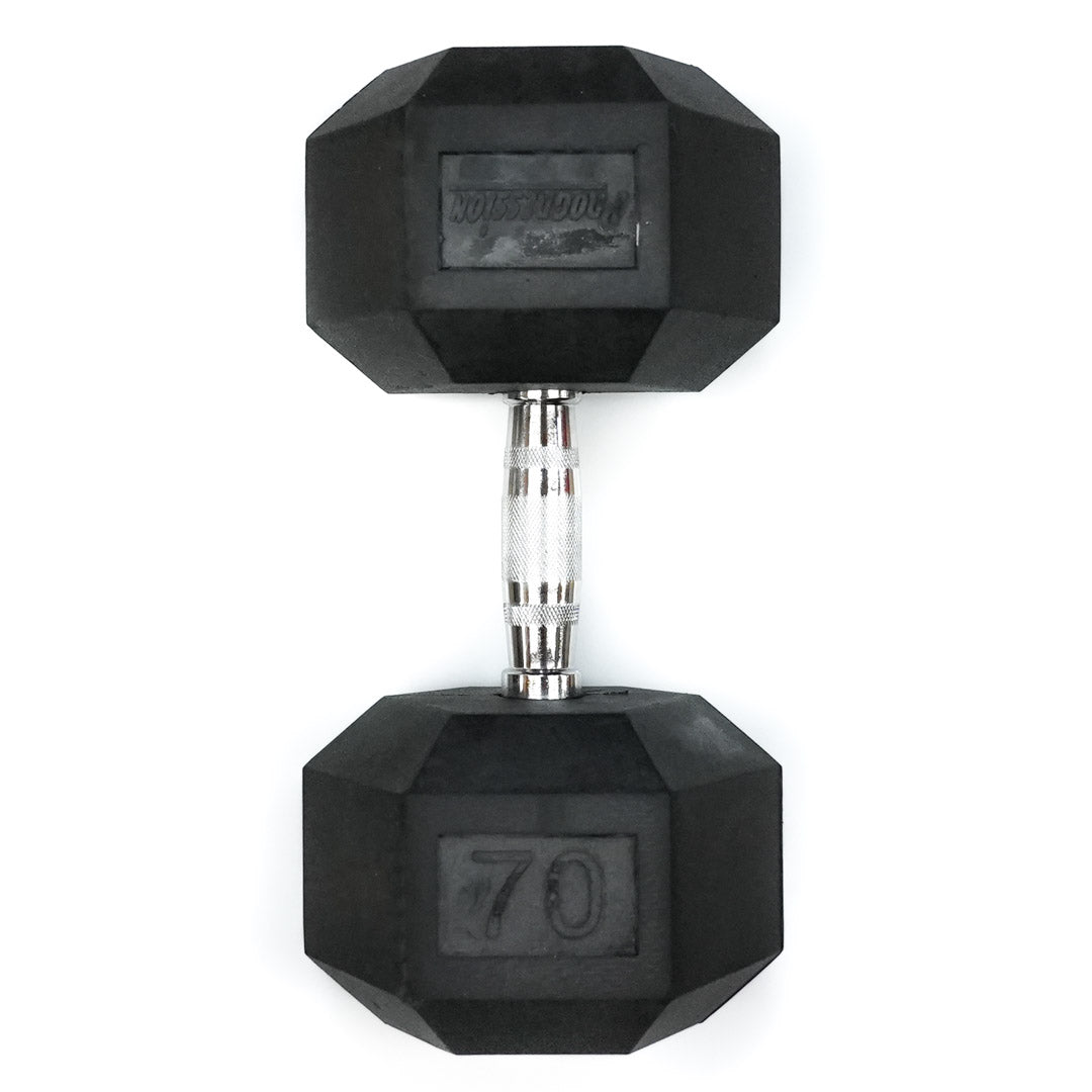Rubber Hex Dumbbell - Image 8