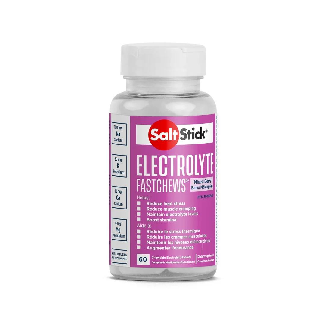 SaltStick Electrolyte Fastchews 60 Tablet Bottle - Image 5