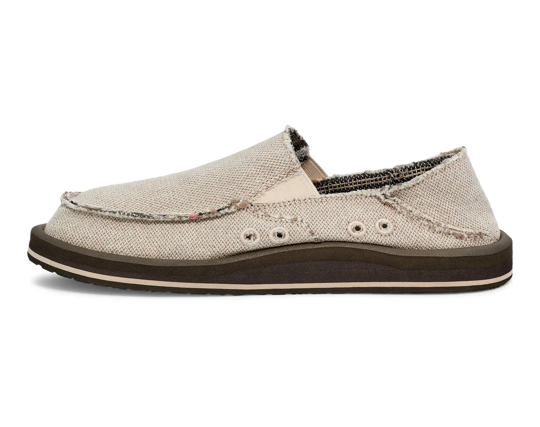 Sanuk Men's Donny Hemp 2 Tone Shoes - Image 3