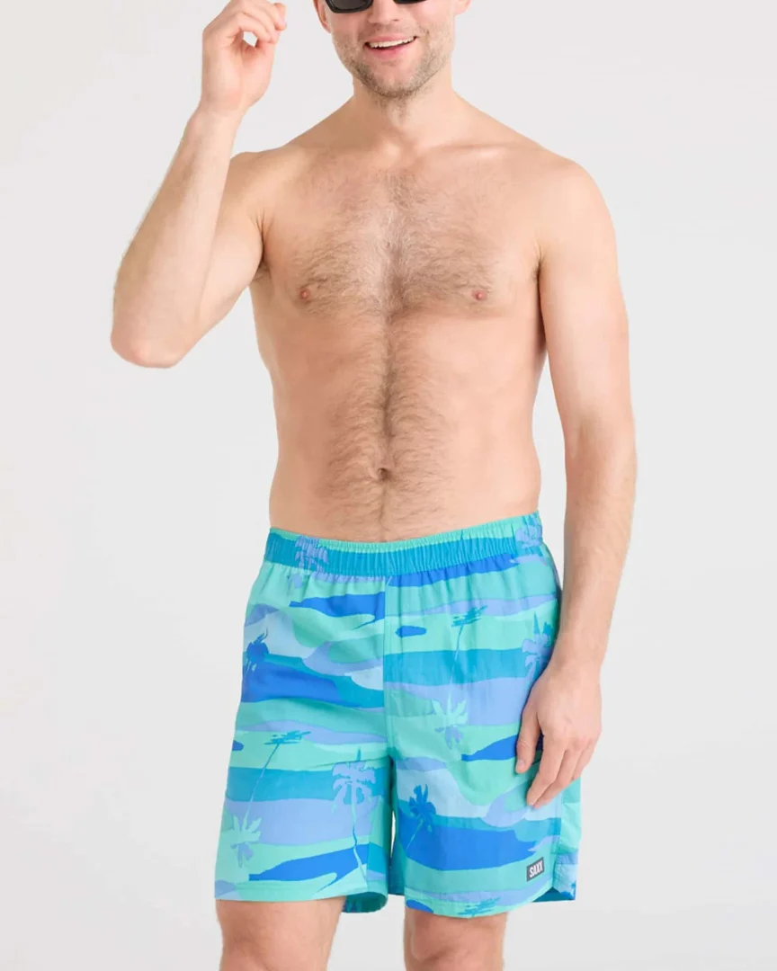 SAXX Men's Go Coastal 2-in-1 7" Volley Swim Shorts - Image 3
