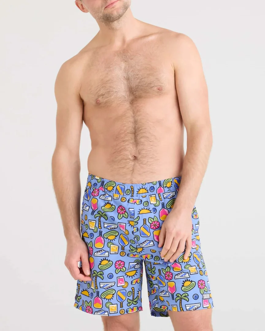 SAXX Men's Go Coastal 2-in-1 7" Volley Swim Shorts - Image 5