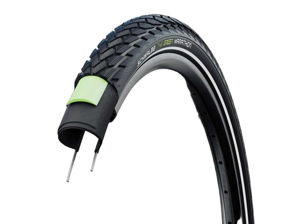 Schwalbe 29" Green Marathon Wire GreenGuard Tire