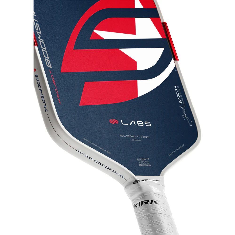 Selkirk LABS Project Boomstik Jack Sock Elongated Pickleball Paddle - Image 3